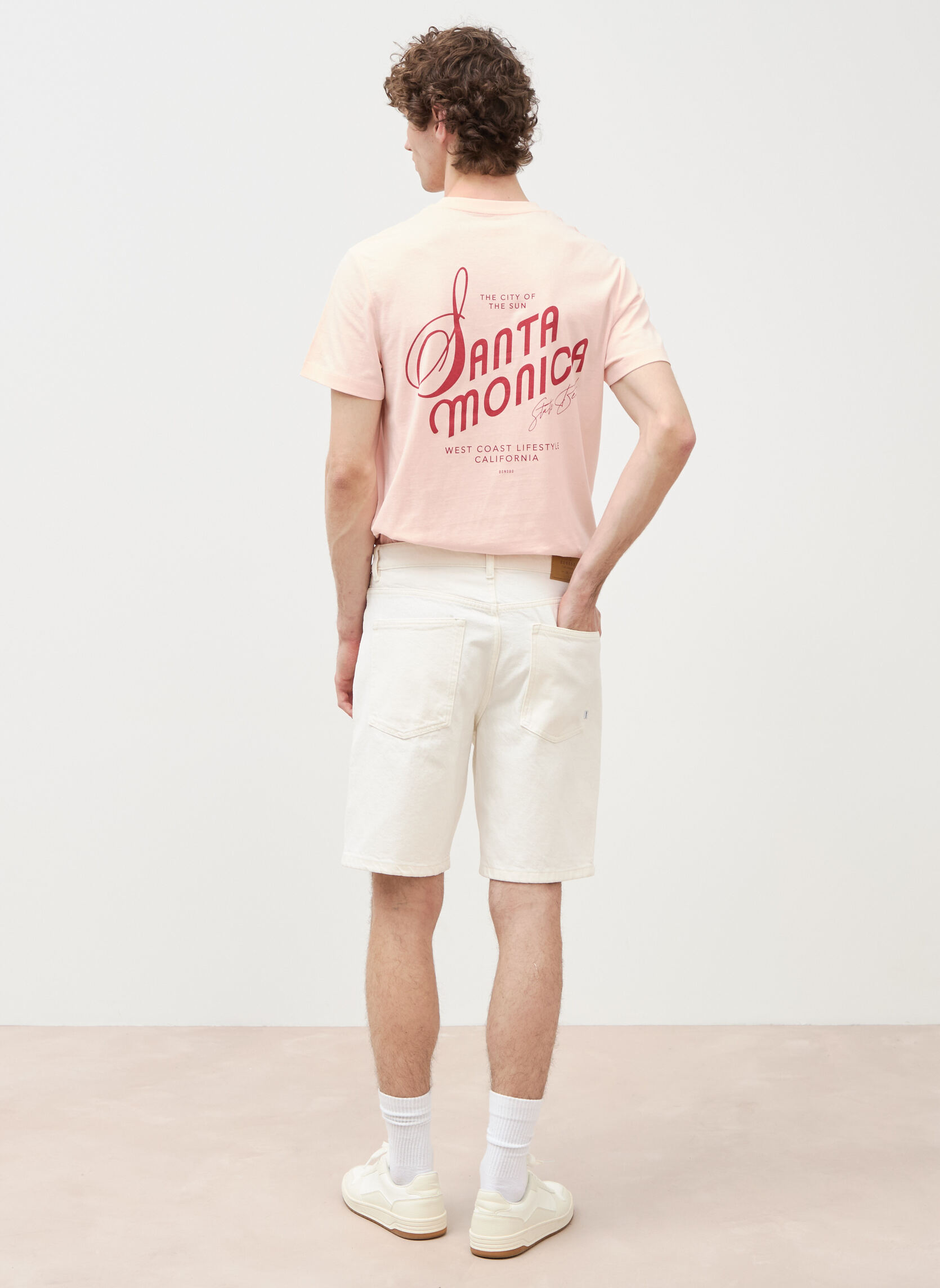 Bermudas BERDENIMLAXH homme blanc Bonobo Bermudas BERDENIMLAXH homme blanc Blanc