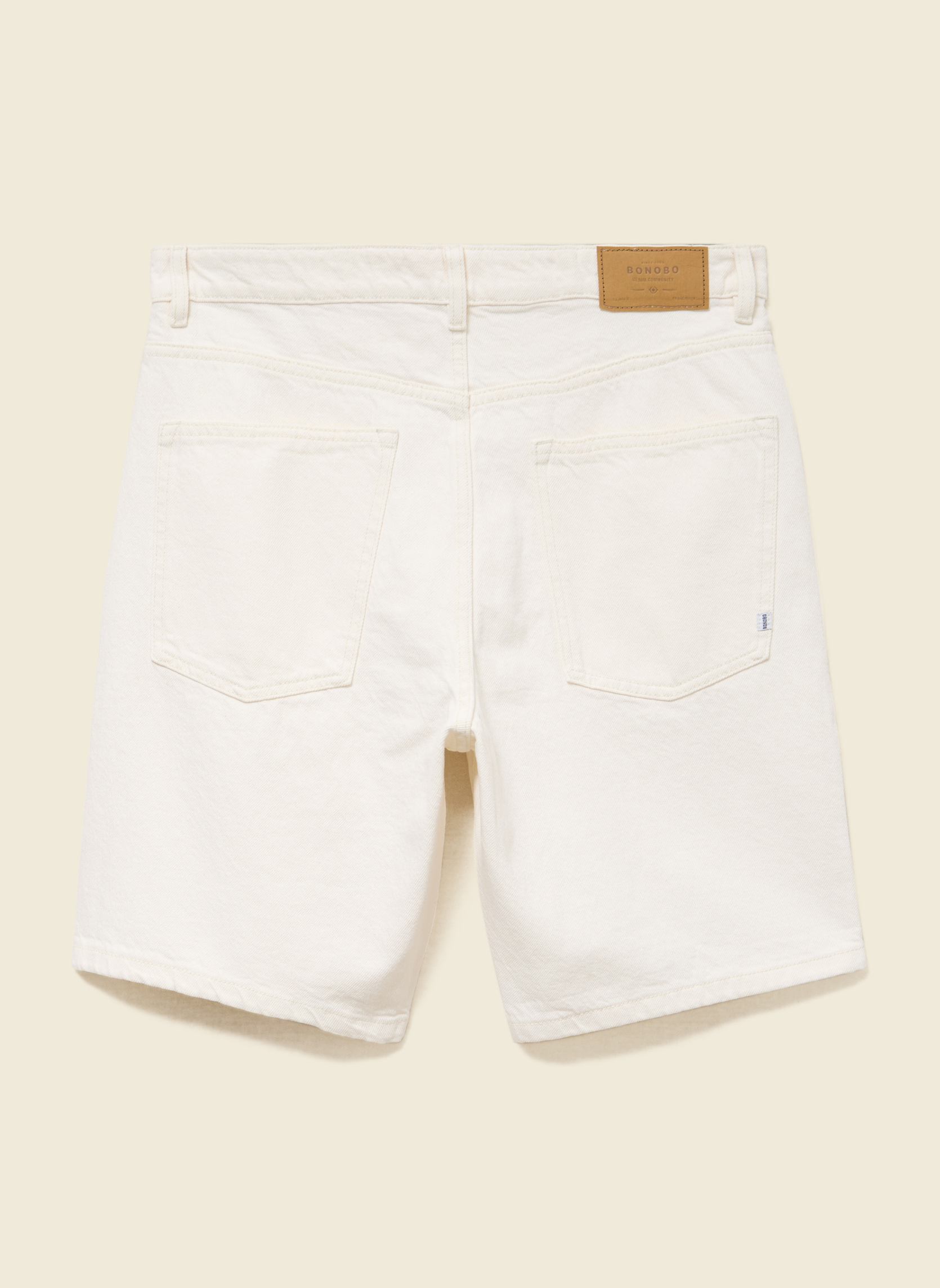 Bermudas BERDENIMLAXH homme blanc Bonobo Bermudas BERDENIMLAXH homme blanc Blanc