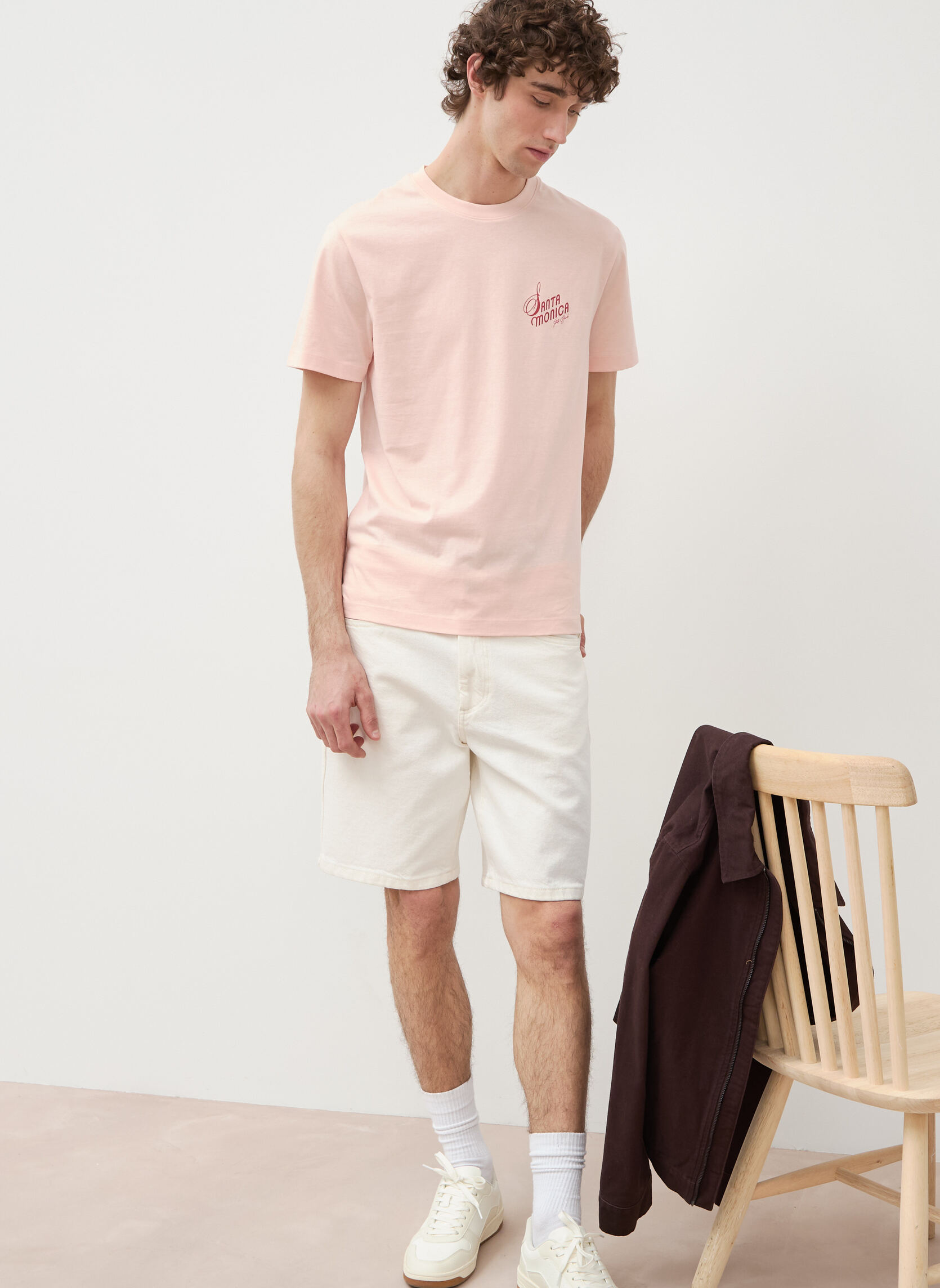 Bermudas BERDENIMLAXH homme blanc Bonobo Bermudas BERDENIMLAXH homme blanc Blanc