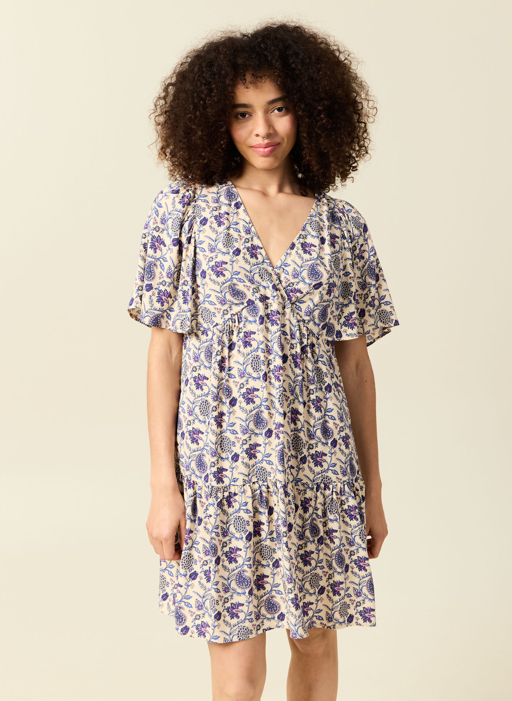 Robes NEWCOTAROCF femme bleu Bonobo Robes NEWCOTAROCF femme bleu Bleu