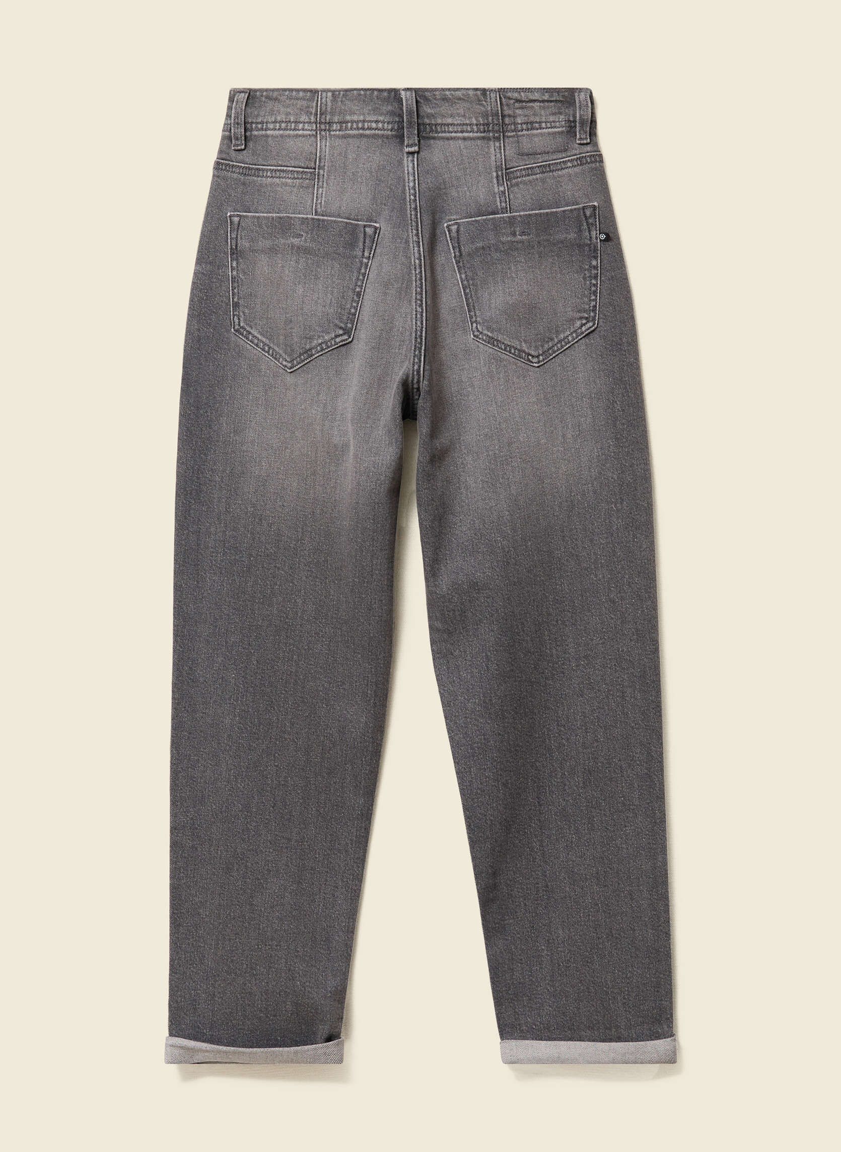 Jeans droit MINSK-RECY femme gris Bonobo Jeans droit MINSK-RECY femme gris Gris