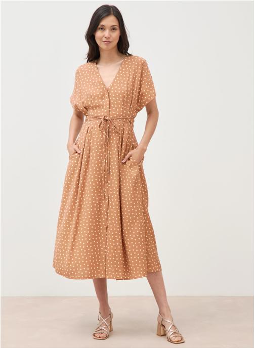 Bonobo Robes Robes longues - OFIPOIROLF femme marron