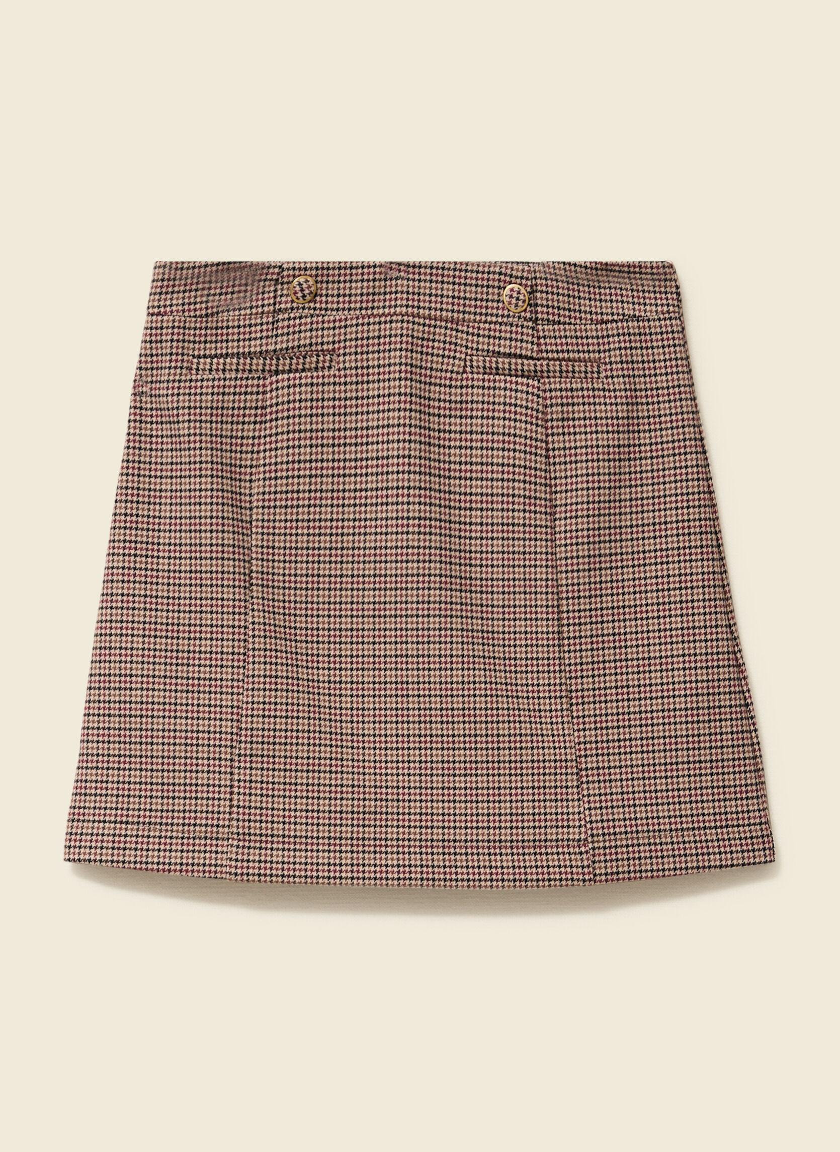 Jupes mi-longues KROKI2JUMF femme marron Bonobo Jupes mi-longues KROKI2JUMF femme marron Marron