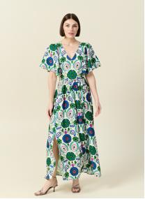 Robes BELVAROLF femme vert Bonobo Robes BELVAROLF femme vert Vert emeraude