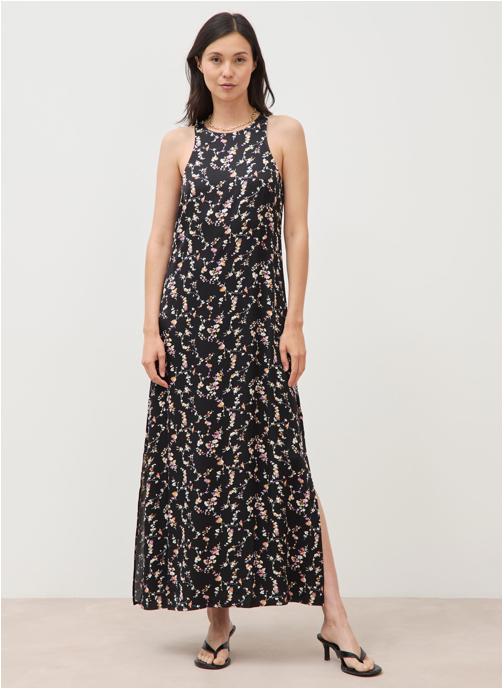 Bonobo Robes Robes longues - TOWNROLEF femme noir