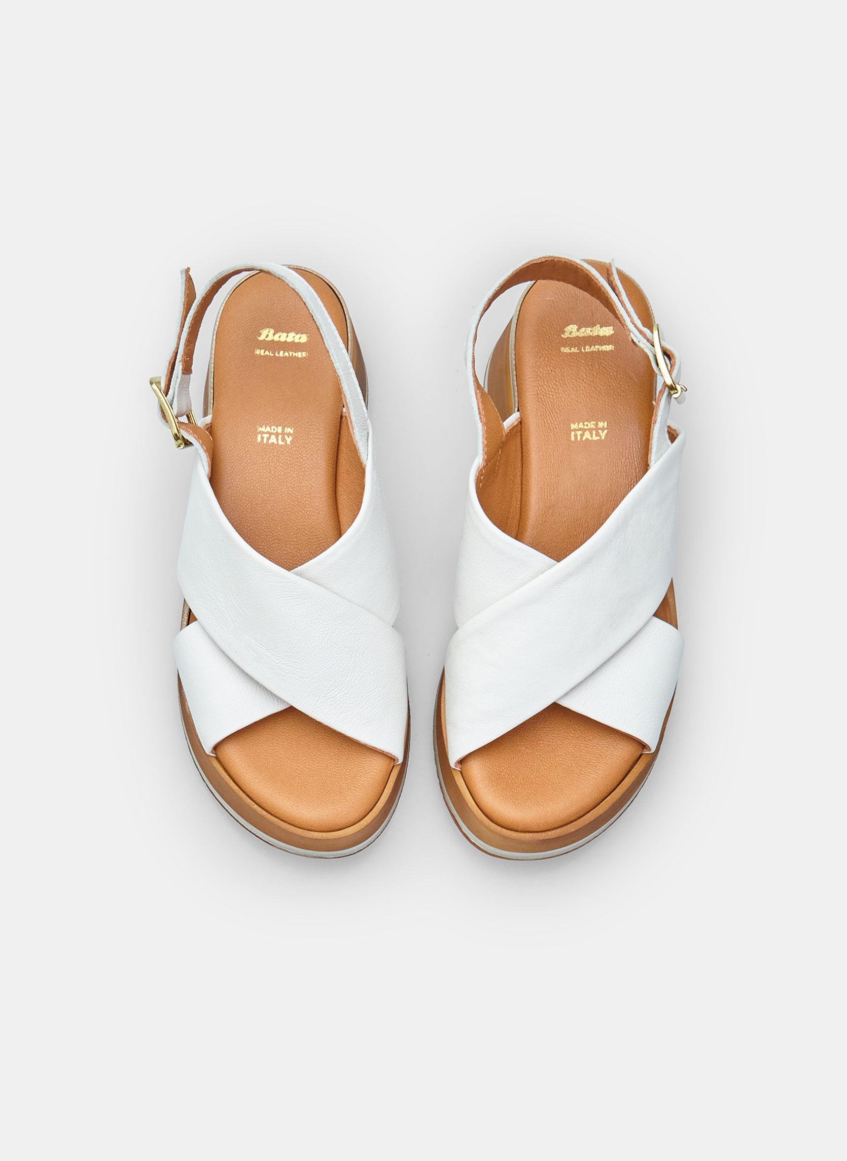 Sandales 6641342 femme blanc Bata Sandales 6641342 femme blanc Blanc