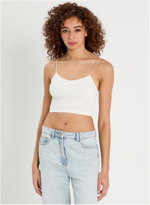 Cache Cache Tee-shirts BANDOPAD femme blanc