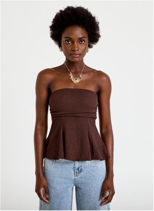 Cache Cache Débardeurs DBUSRACHEL femme marron