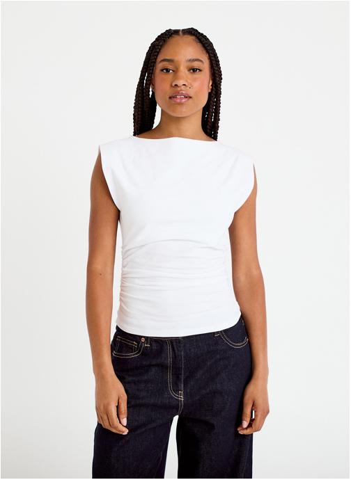 Cache Cache Débardeurs DCOLDANCE femme blanc