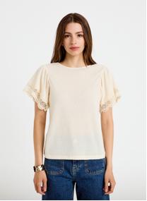 Tee-shirts KRUSTMAC femme beige