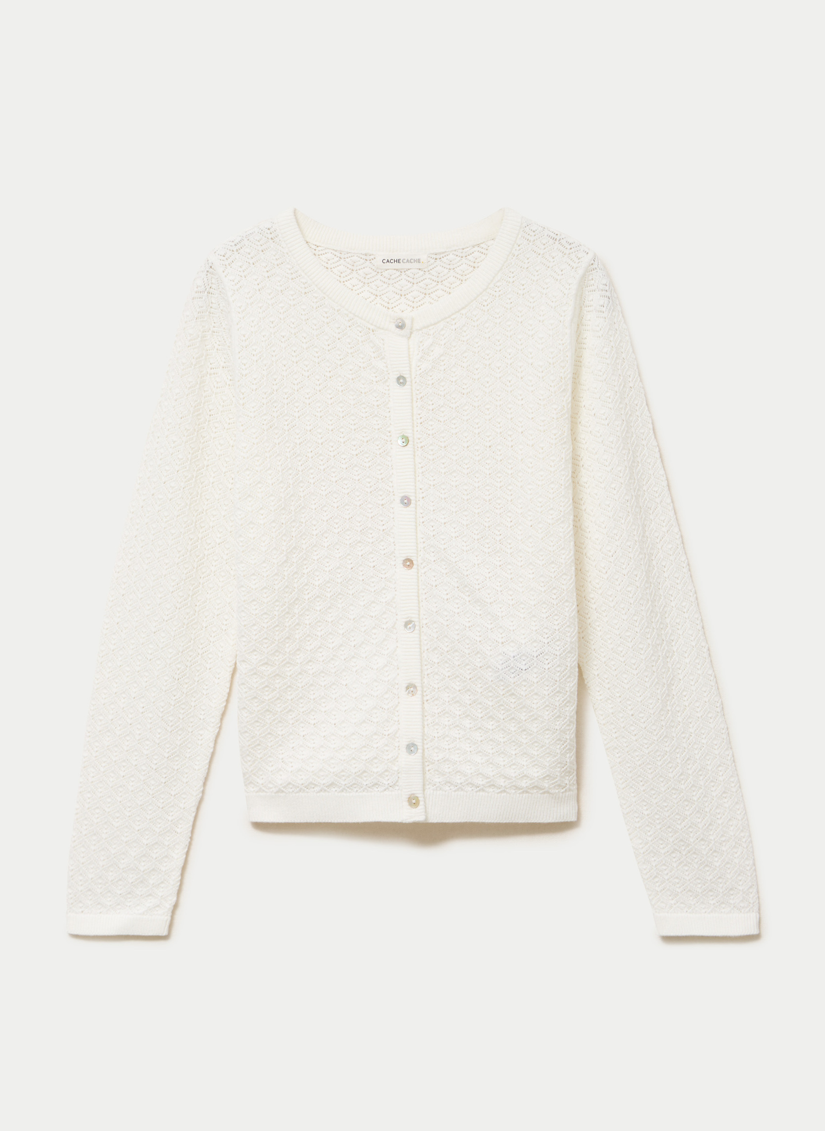 Gilets CARDIAJOURE femme blanc Cache Cache Gilets CARDIAJOURE femme blanc Blanc
