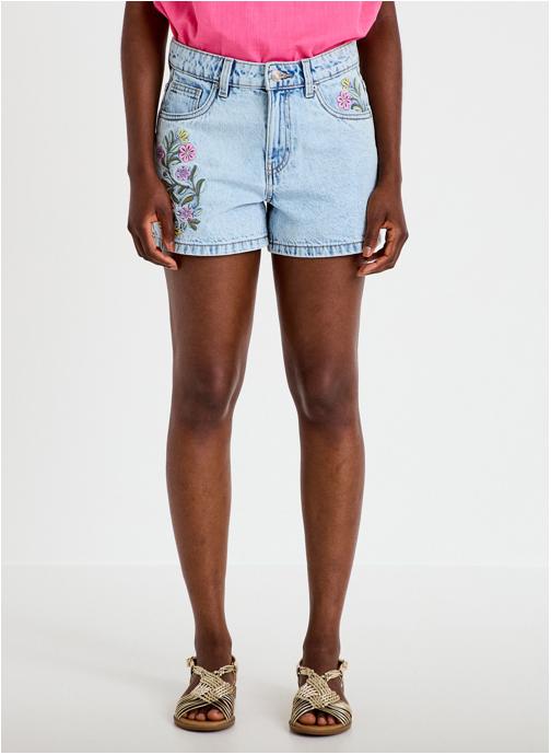 Cache Cache Shorts SHODENIBROD femme bleu