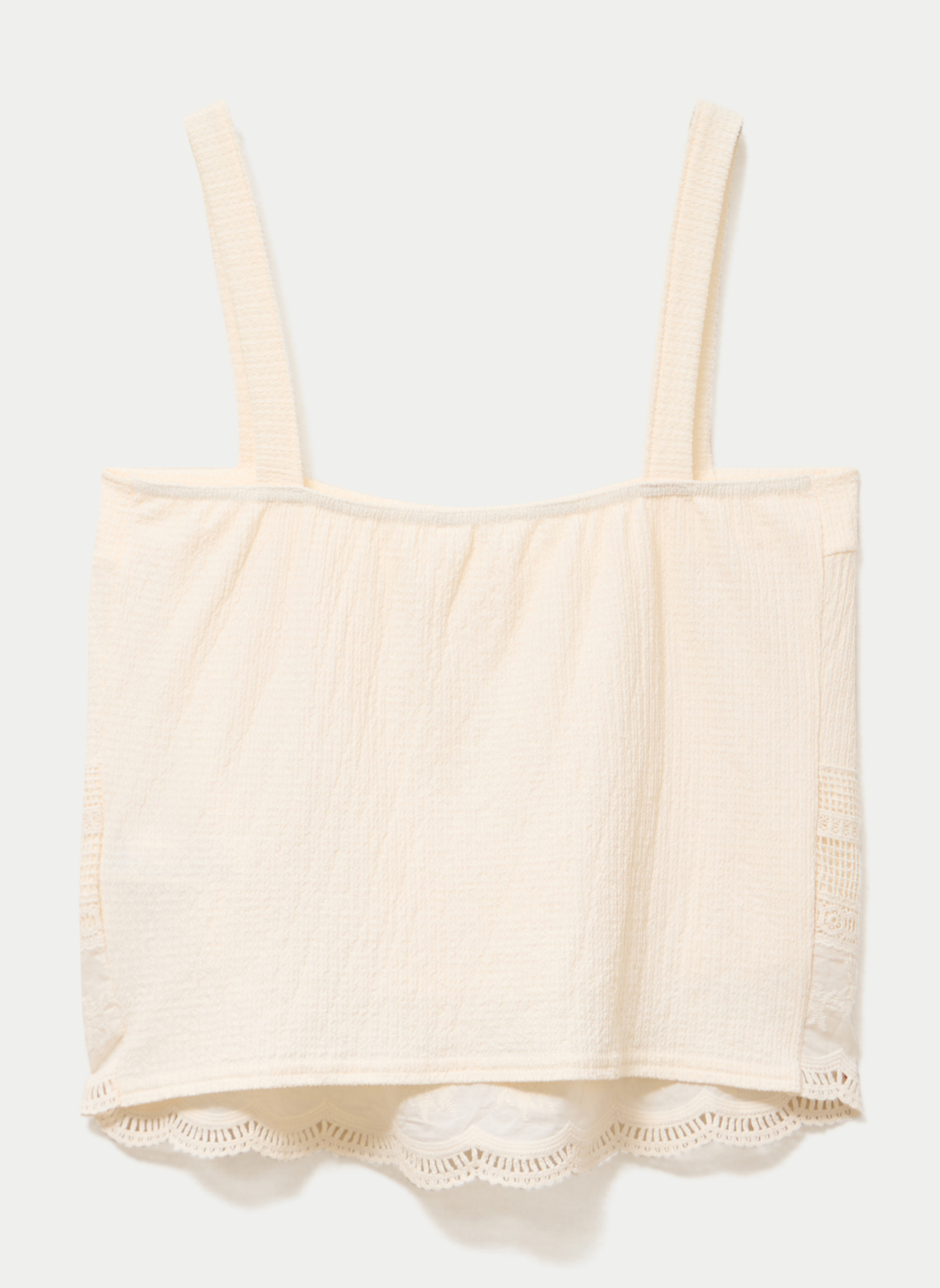 Débardeurs DBLOUCRAFT femme blanc Cache Cache Débardeurs DBLOUCRAFT femme blanc Blanc