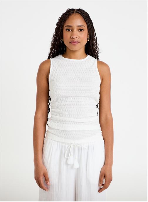 Cache Cache Débardeurs DFRONRACH femme blanc