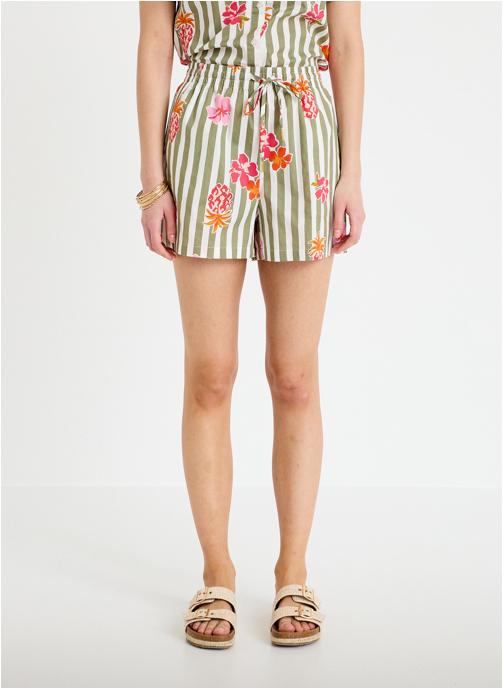 Cache Cache Shorts SHOCARTE femme blanc
