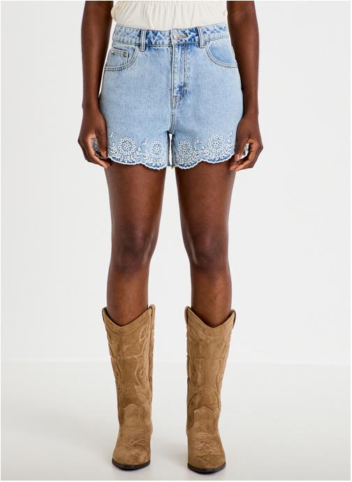 Cache Cache Shorts SHODENBLOOM femme bleu