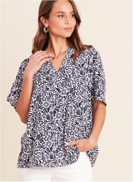 Bréal Blouses CEBLIMA femme bleu