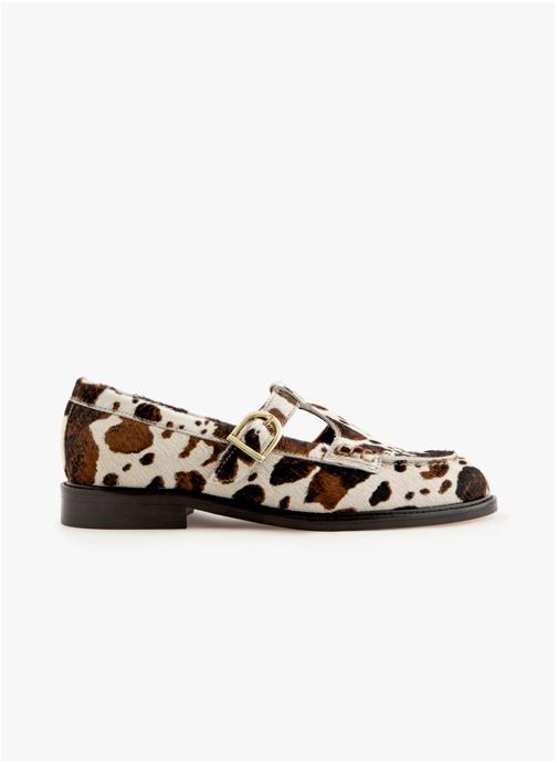 Maison Toufet Mocassins Mocassin Anne - Vache femme multicolore