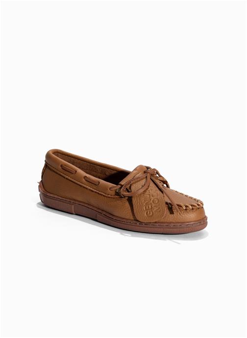 Minnetonka Mocassins Moosehide Kilty femme marron