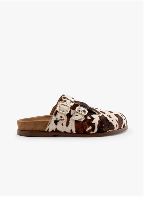 Maison Toufet Mules Mule Luna - Vache femme multicolore