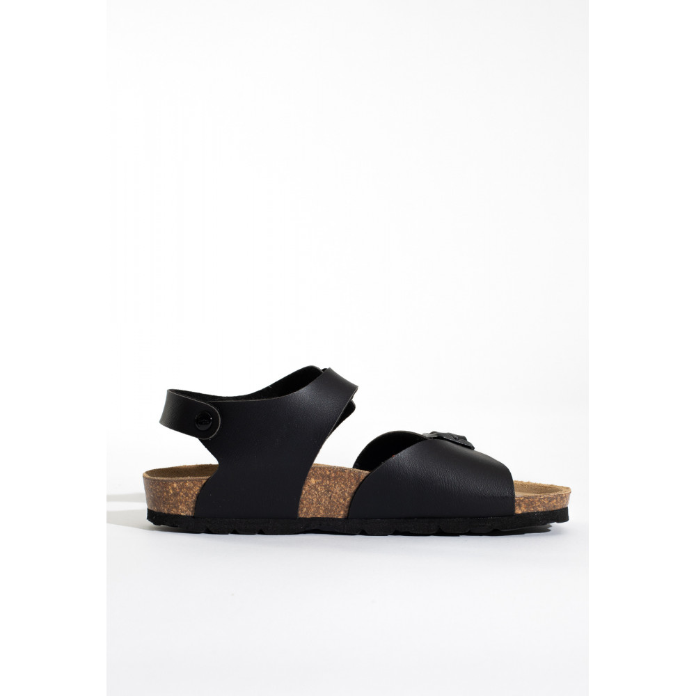 Sandales Argent fille noir Bayton Sandales Argent fille noir Noir