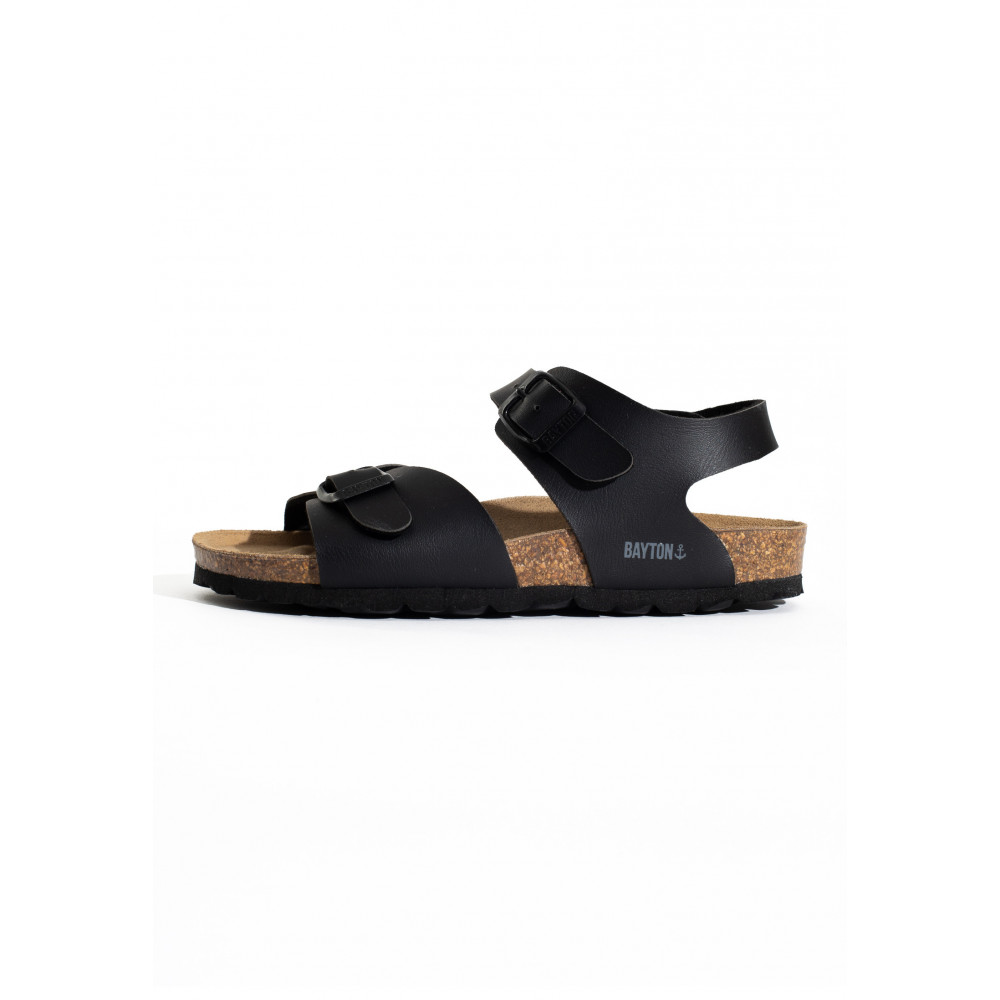 Sandales Argent fille noir Bayton Sandales Argent fille noir Noir