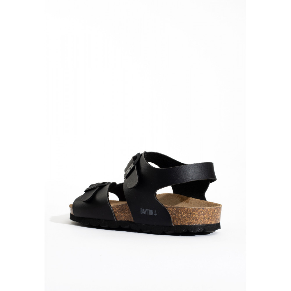 Sandales Argent fille noir Bayton Sandales Argent fille noir Noir