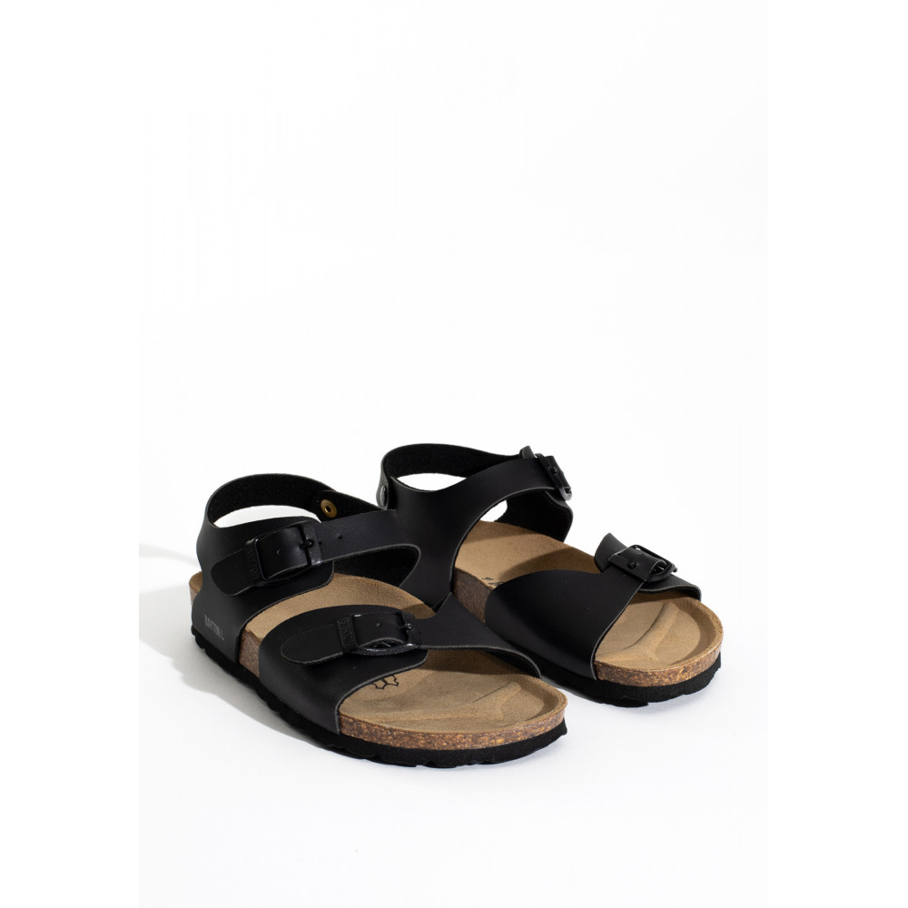 Sandales Argent fille noir Bayton Sandales Argent fille noir Noir