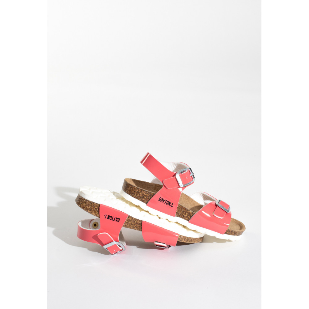 Sandales Argent fille rose Bayton Sandales Argent fille rose Rose