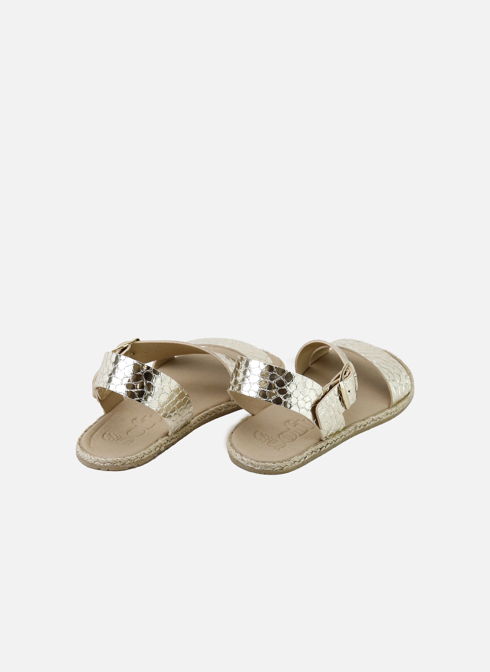 Sandales Sandales AN57119A-ELEFANTE-PLATINO Oro femme or et bronze Eli 1957 Sandales Sandales AN57119A-ELEFANTE-PLATINO Oro femme or et bronze Or