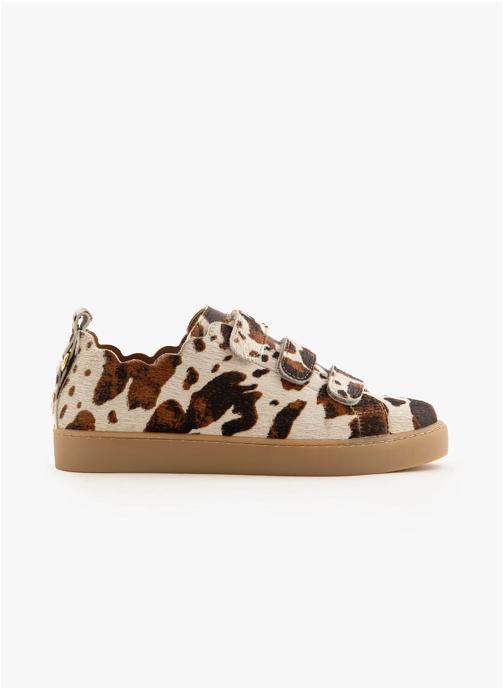 Maison Toufet Baskets basses Basket Julianne - Vache femme multicolore