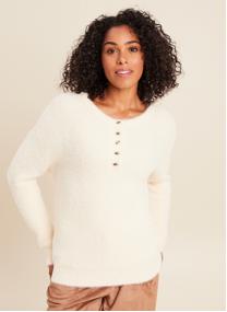 Pulls MITUNISHAG femme beige