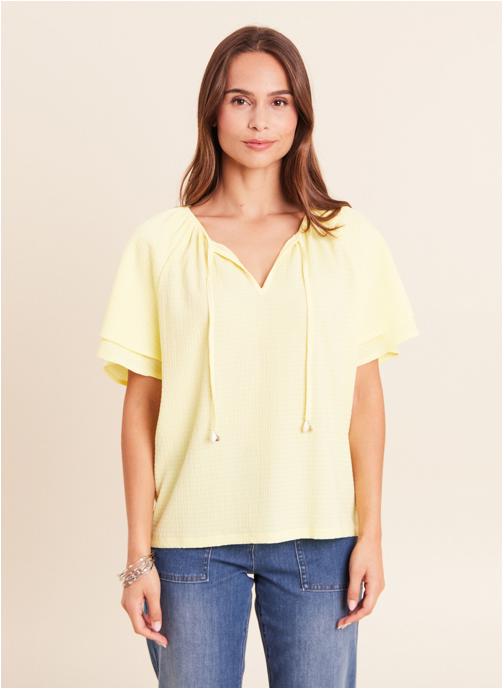 Bréal Tee-shirts TICRISHELL femme jaune