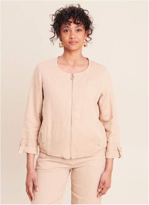 Bréal Vestes VELINOU femme beige