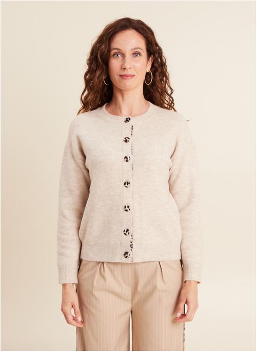 Bréal Gilets MIGILEOROCK femme beige