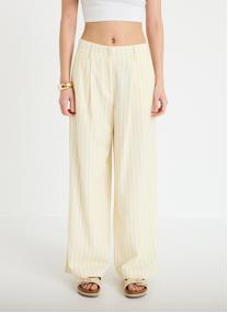 Pantalons droit CITYRAYSOFT femme jaune Cache Cache Pantalons droit CITYRAYSOFT femme jaune Jaune