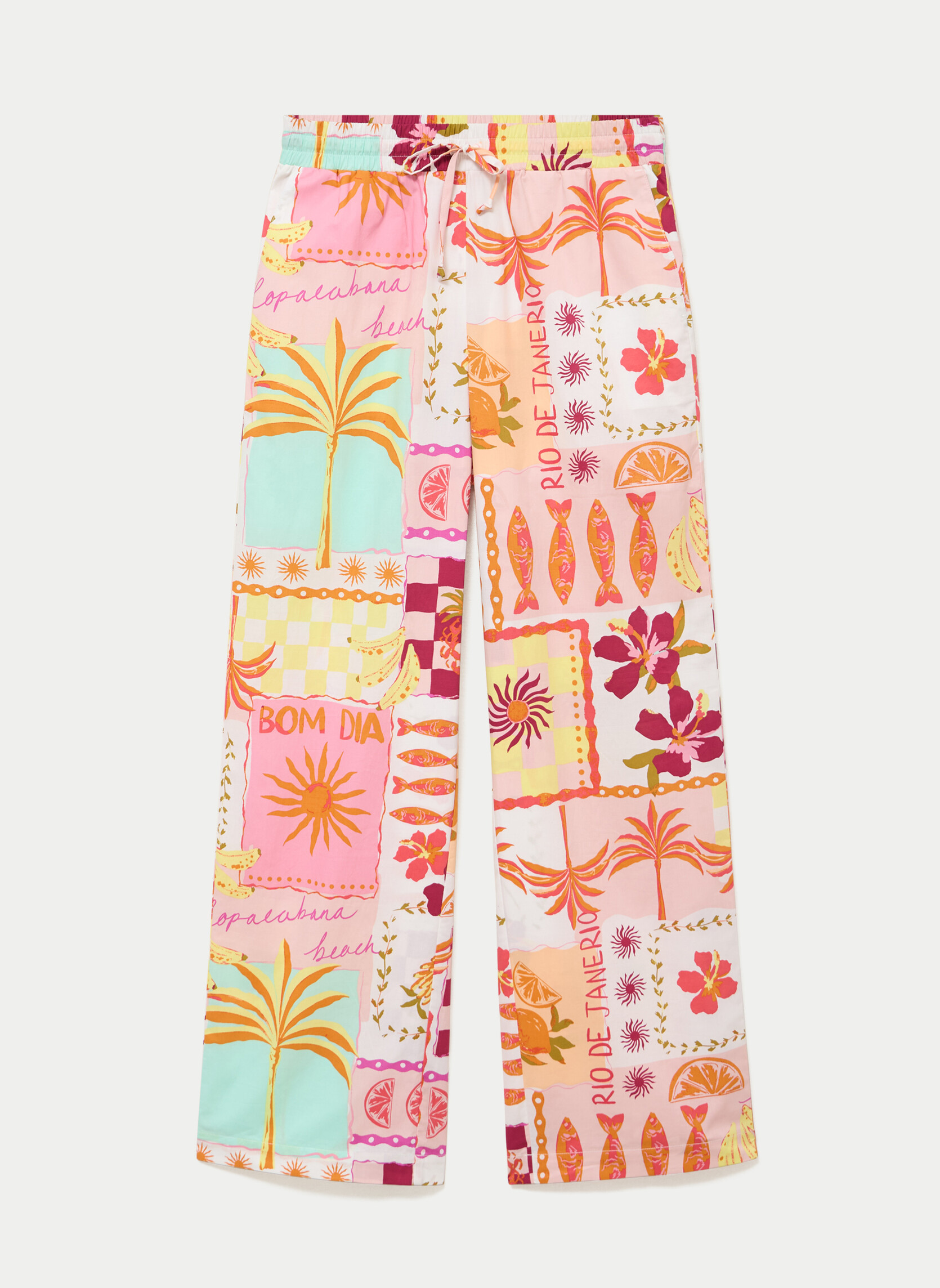 Pantalons droit PANCOTSOL femme blanc Cache Cache Pantalons droit PANCOTSOL femme blanc Blanc