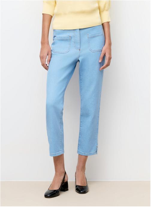 Caroll Jeans droit 261P-PMALLEYDENIM femme bleu