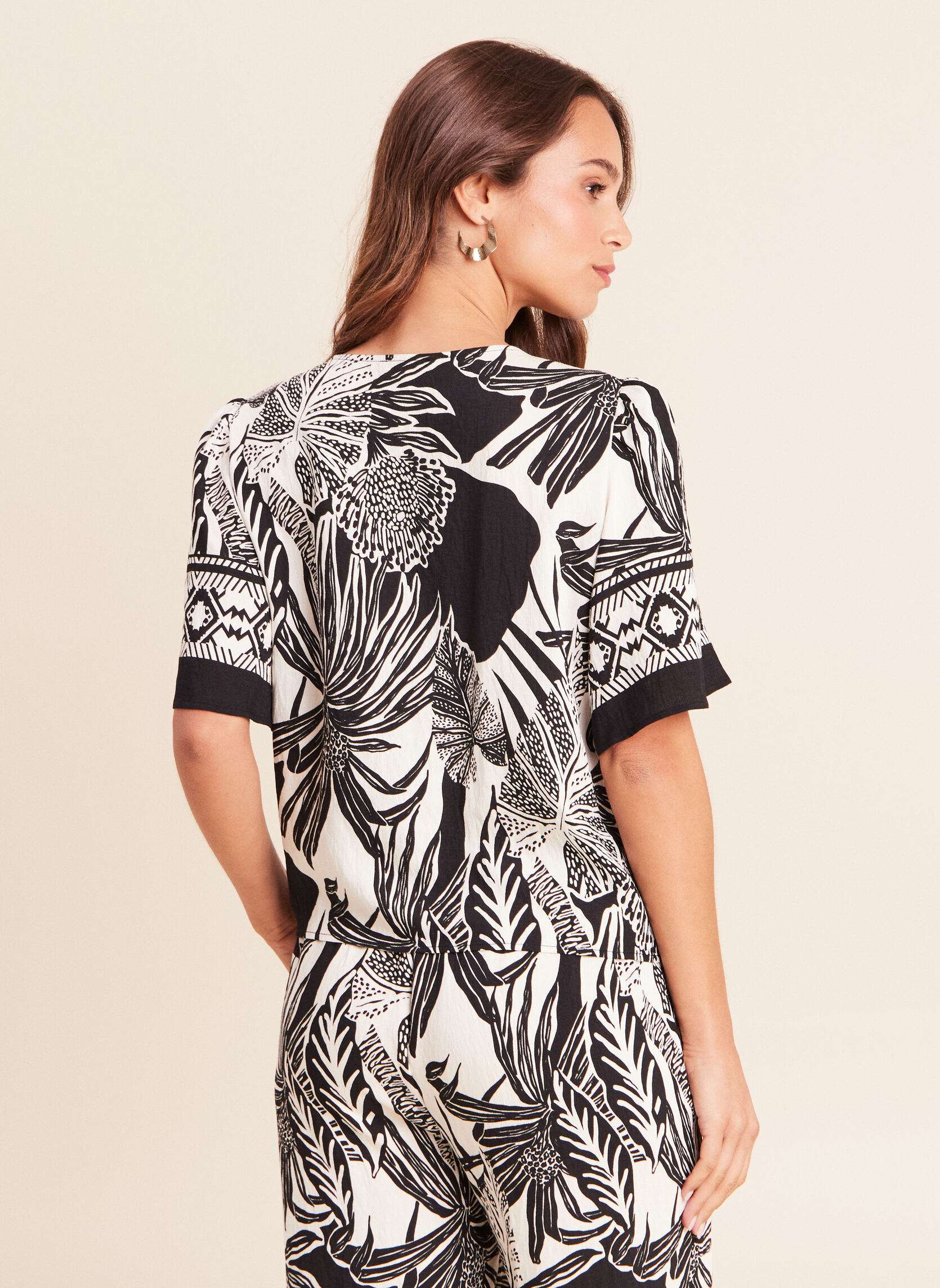 Blouses CHENOUBA femme noir Bréal Blouses CHENOUBA femme noir Noir