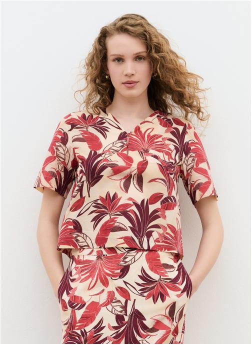 Caroll Chemises 261C-CECILIA femme rouge