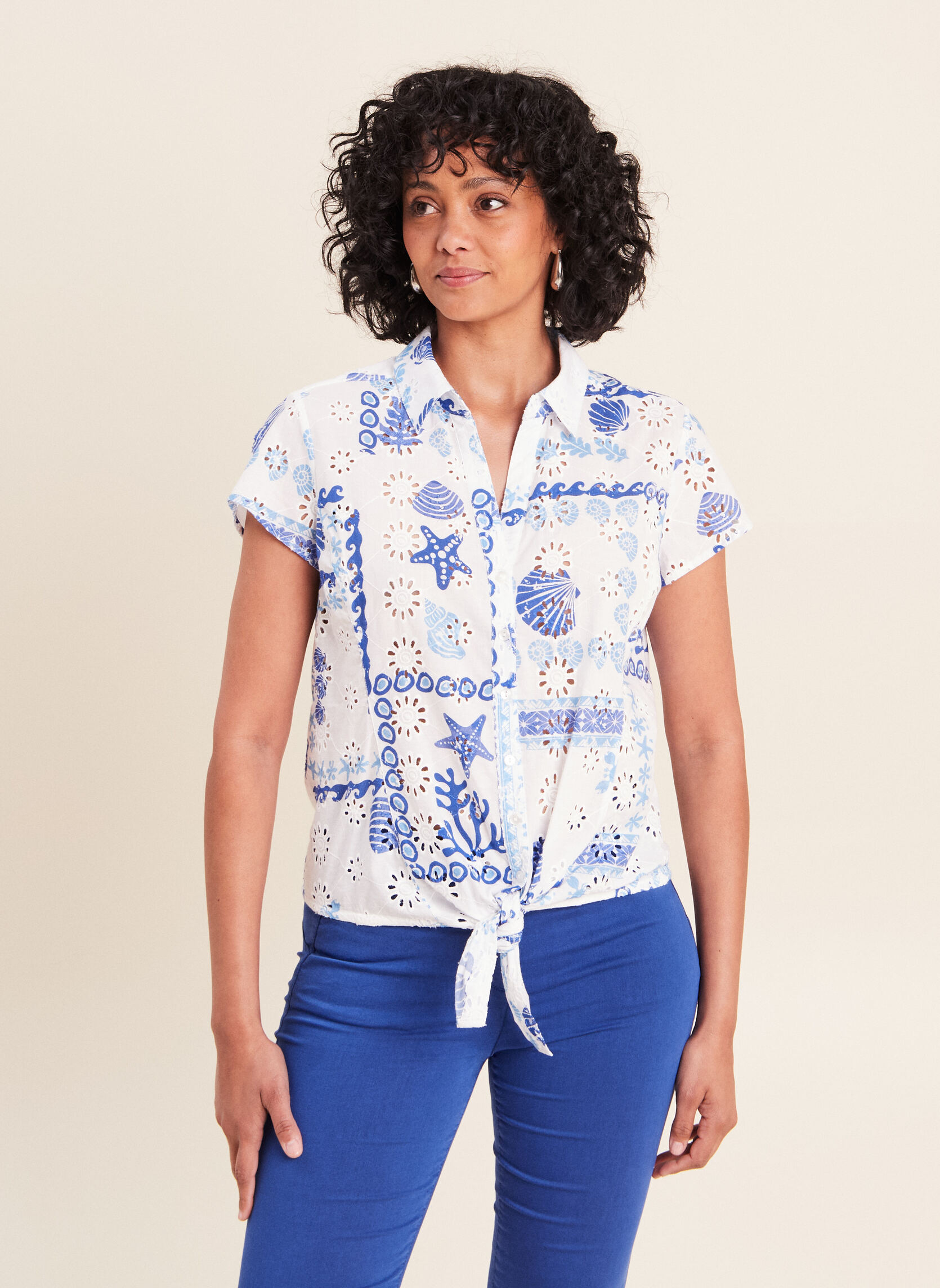 Chemises CAMICOBRODY femme bleu Bréal Chemises CAMICOBRODY femme bleu Bleu