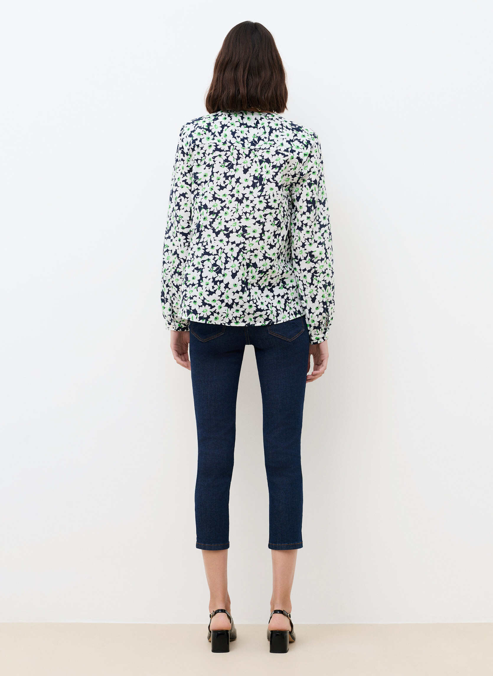 Chemises 261C-COLOMBY3 femme bleu Caroll Chemises 261C-COLOMBY3 femme bleu Bleu marine