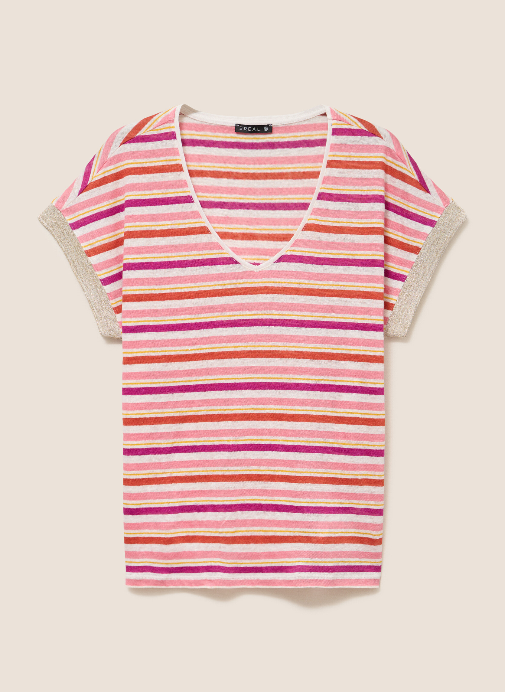 Tee-shirts TIRAYCUBA femme orange Bréal Tee-shirts TIRAYCUBA femme orange Orange