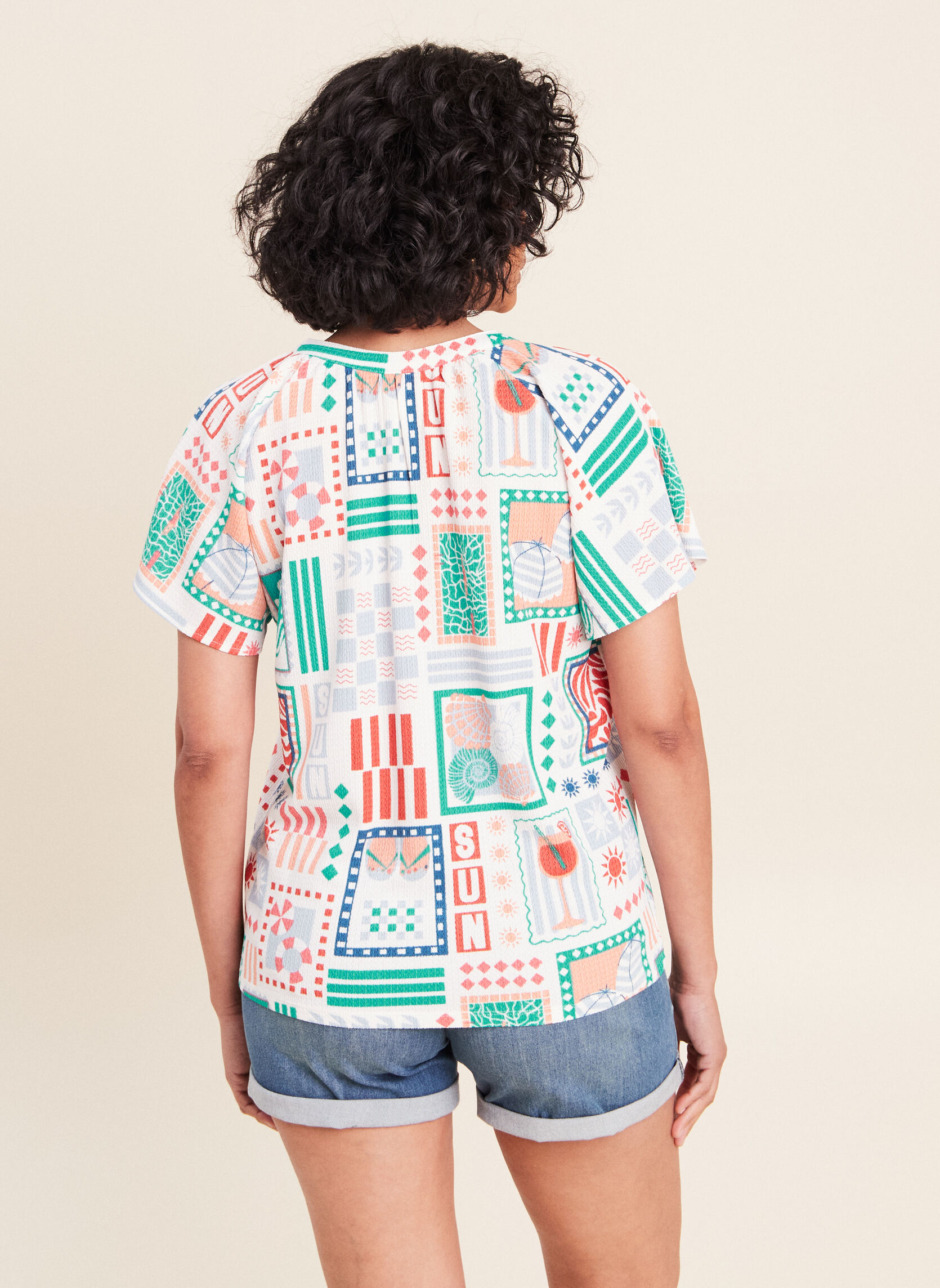Tee-shirts TIVOLACRI femme multicolore Bréal Tee-shirts TIVOLACRI femme multicolore Multicouleur