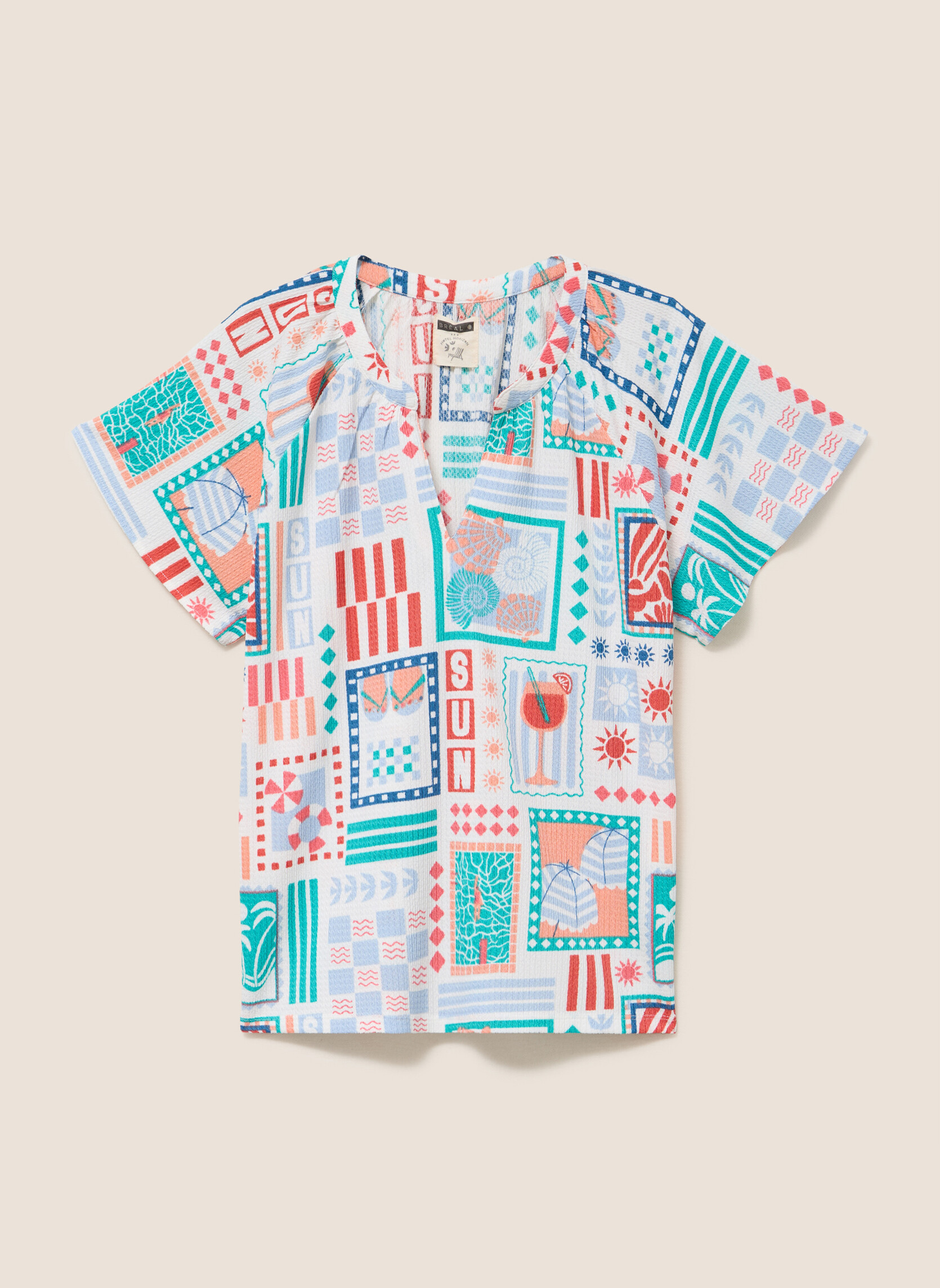 Tee-shirts TIVOLACRI femme multicolore Bréal Tee-shirts TIVOLACRI femme multicolore Multicouleur