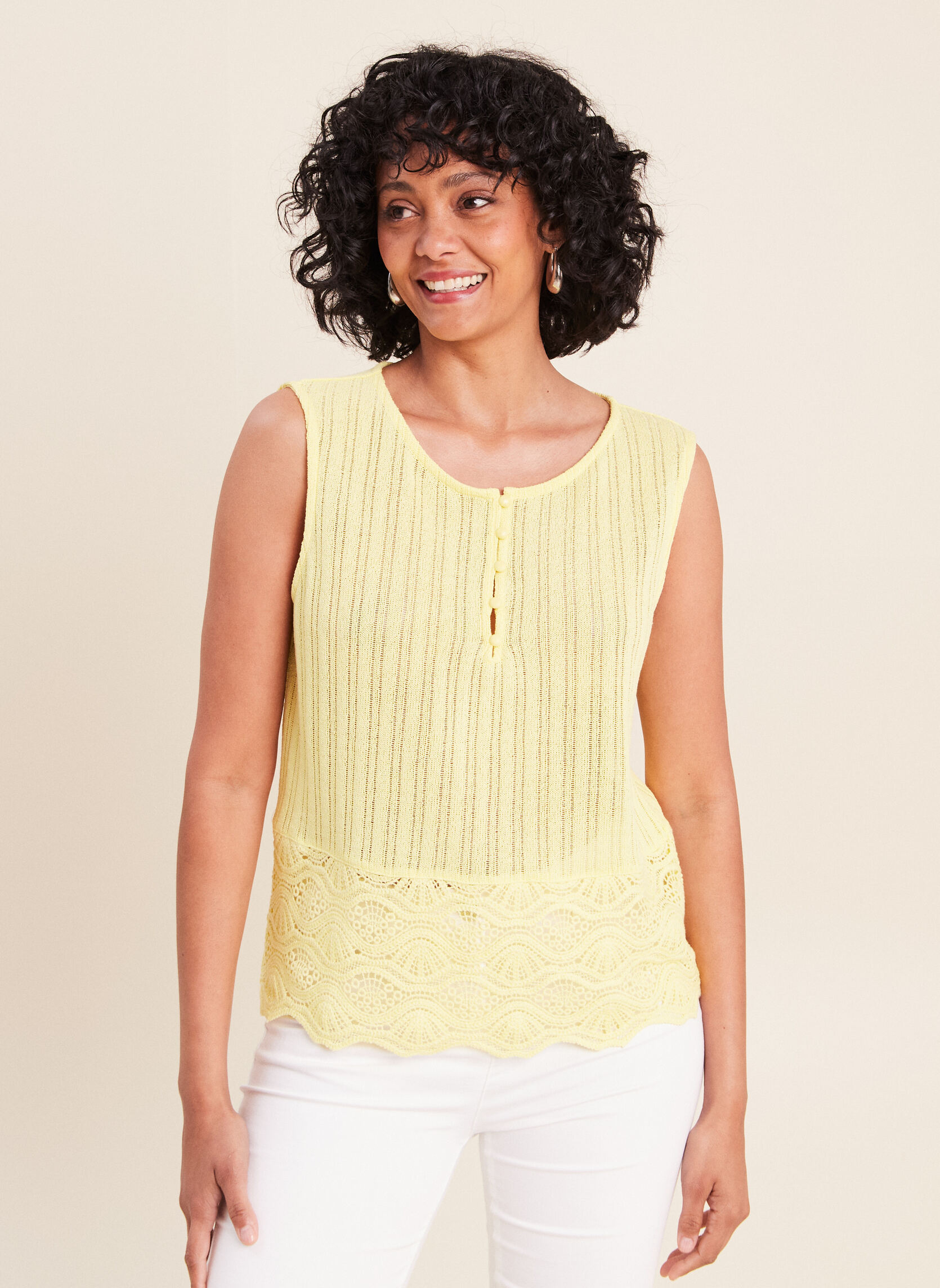 Débardeurs TIDEBWAVE femme jaune Bréal Débardeurs TIDEBWAVE femme jaune Jaune
