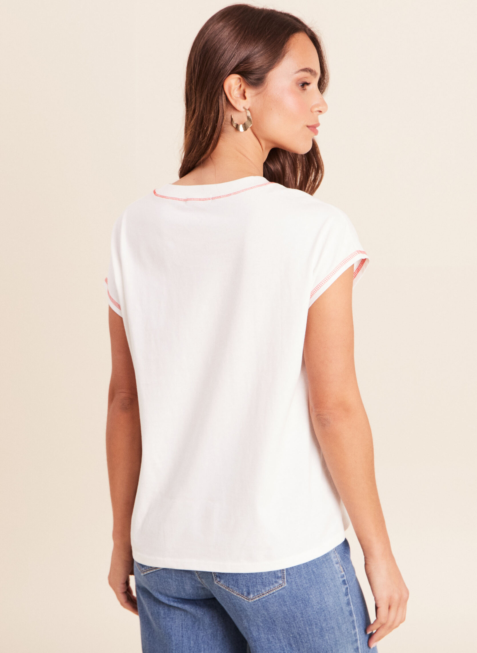 Tee-shirts TESHELLA femme blanc Bréal Tee-shirts TESHELLA femme blanc Blanc