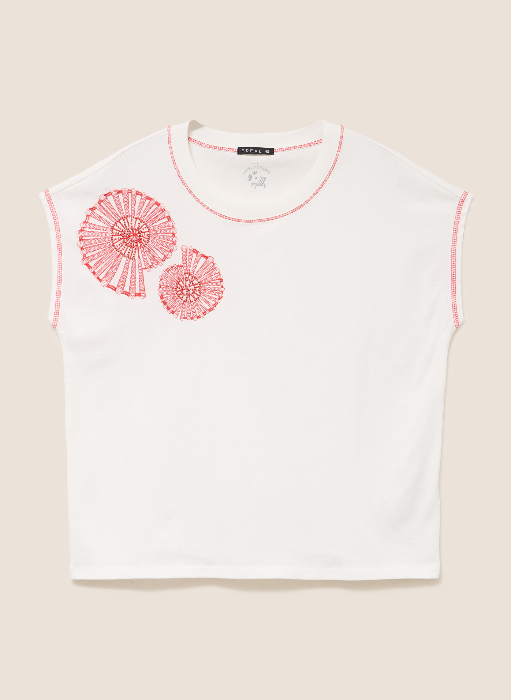 Tee-shirts TESHELLA femme blanc Bréal Tee-shirts TESHELLA femme blanc Blanc