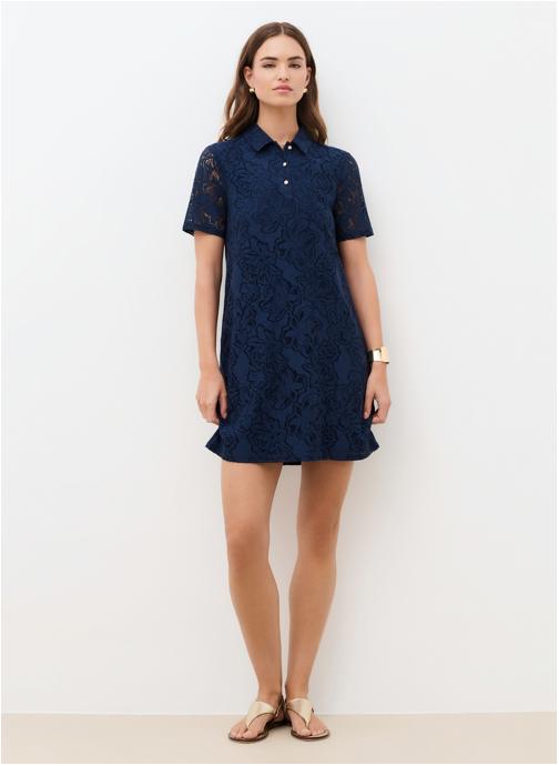 Caroll Robes 261R-ROMANCE femme bleu