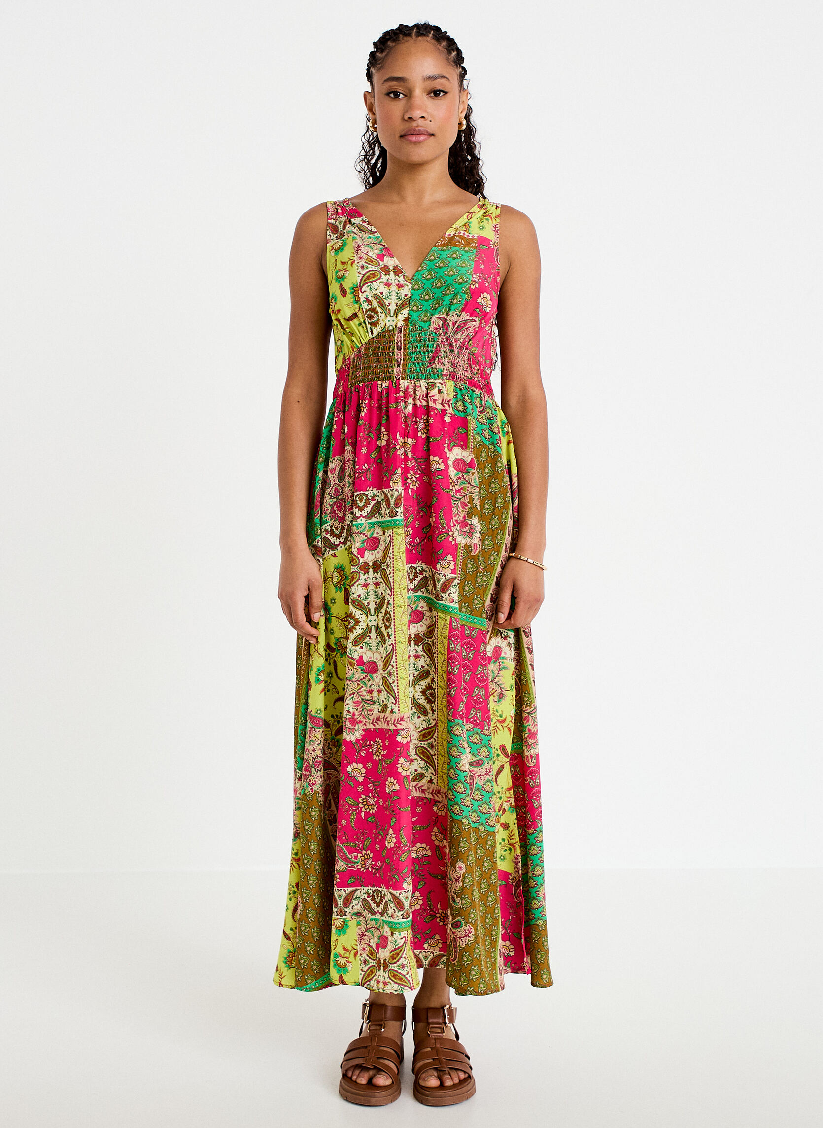 Robes ROLOSLISAT femme vert Cache Cache Robes ROLOSLISAT femme vert Vert